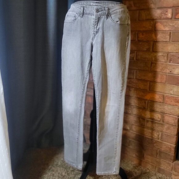 Levi's Women's Modern Rise Skinny Curve in Gray Denim - Size 27 - Picture 5 of 13